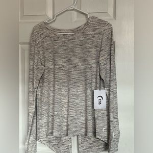 Zyia Active Back split long sleeve top brand new with tags